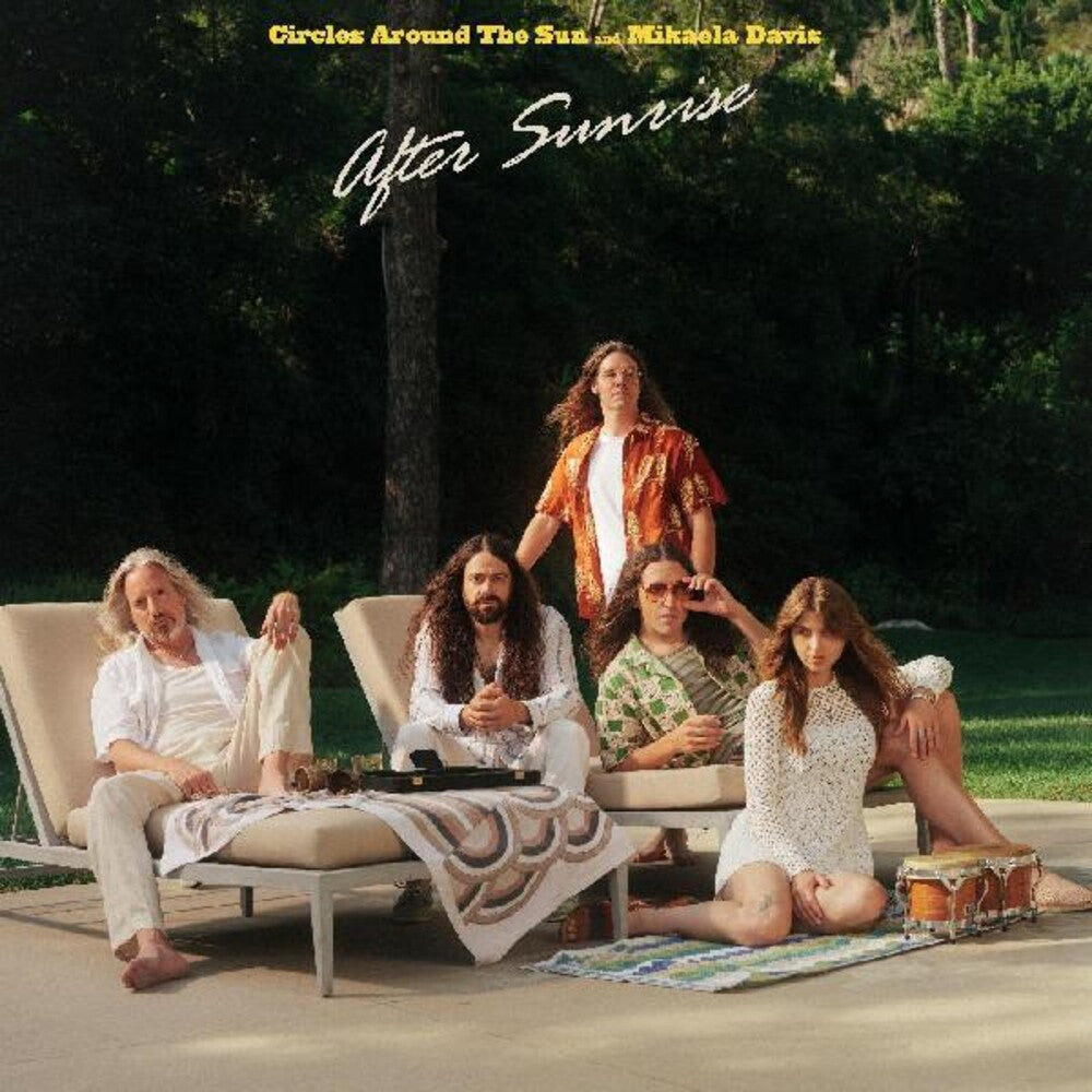 the album cover for Mikaela Davis  & Circles Around The Sun - After Sunrise (Blue) [Colored Vinyl]