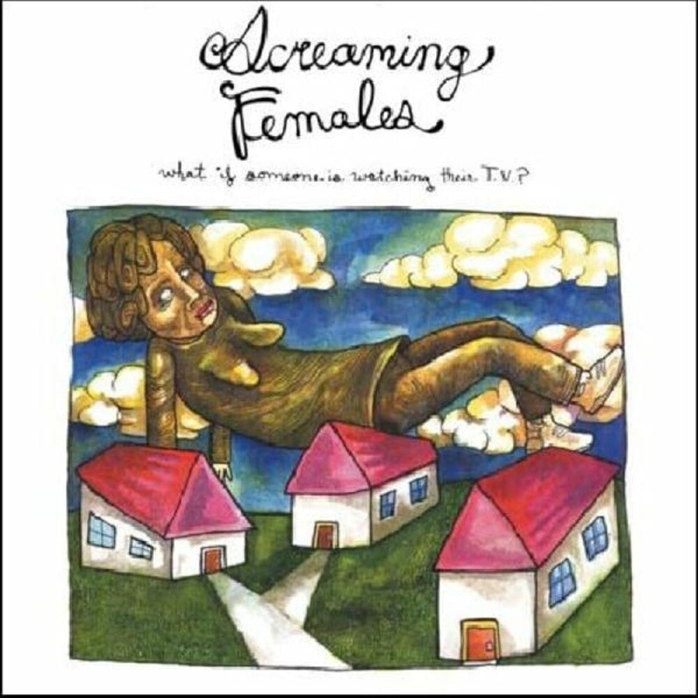 the album cover for Screaming Females - What If Someone Is Watching Their Tv? [Colored Vinyl]