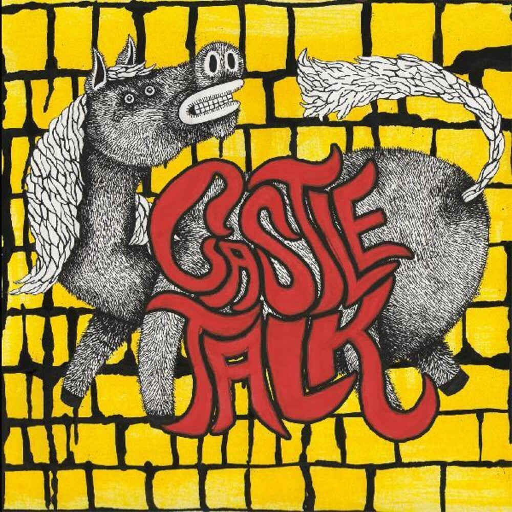 the album cover for Screaming Females - Castle Talk [Colored Vinyl] (Red)