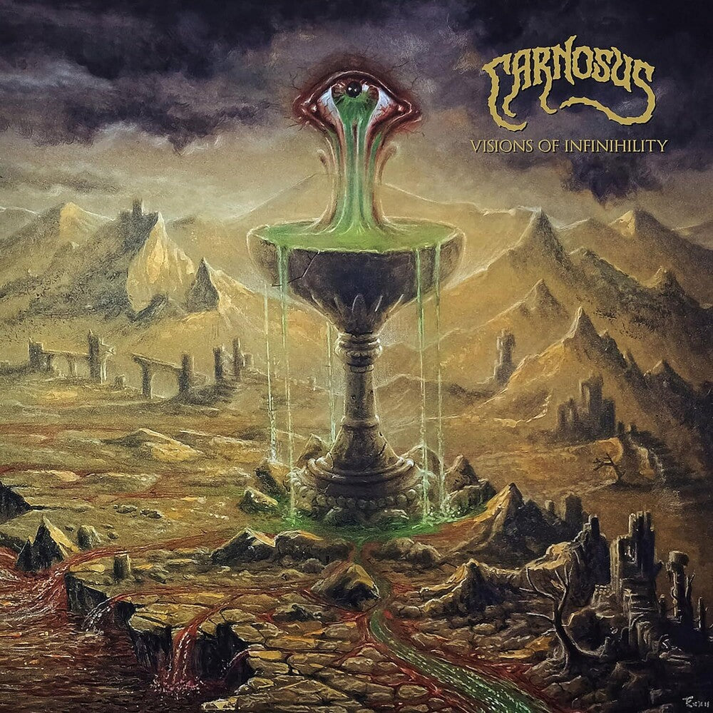 the album cover for Camosus - Visions Of Infinihility