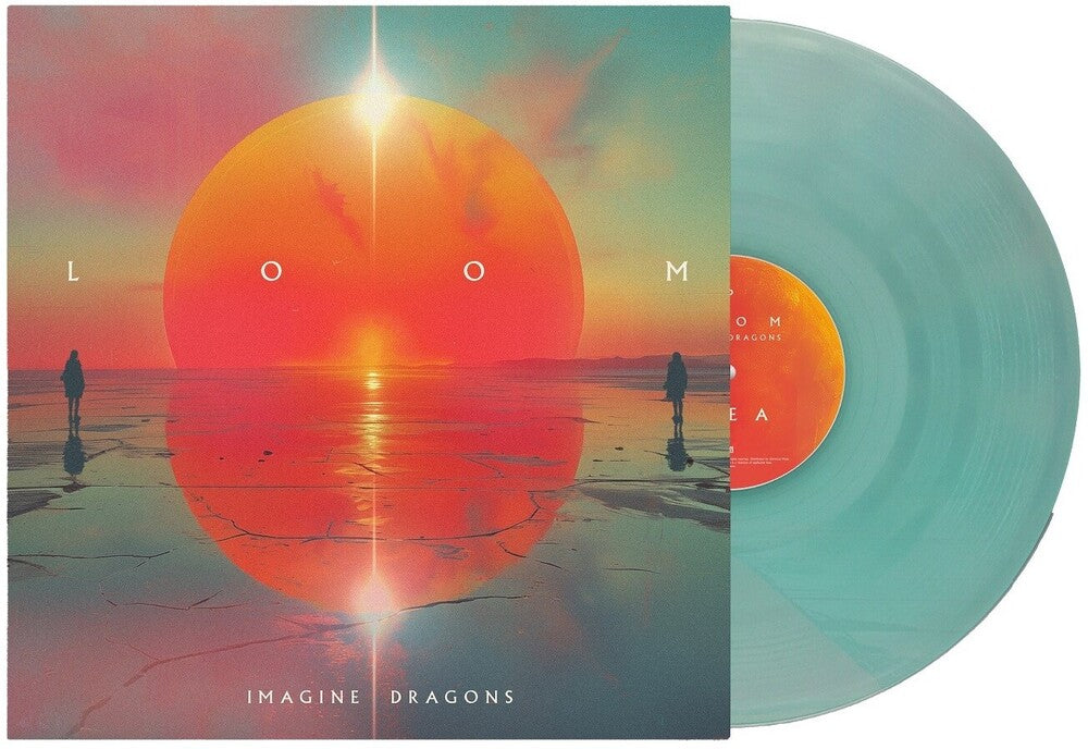 the album cover for Imagine Dragons - LOOM [Coke Bottle Green LP]