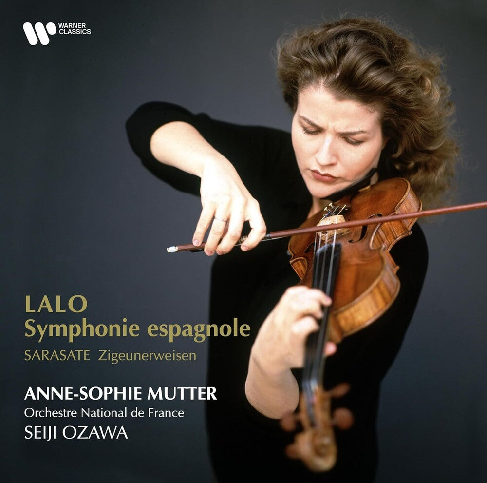 the album cover for Lalo / Anne Mutter -Sophie - Lalo: Symphonie Espagnole / Zigeunerweisen (Can)