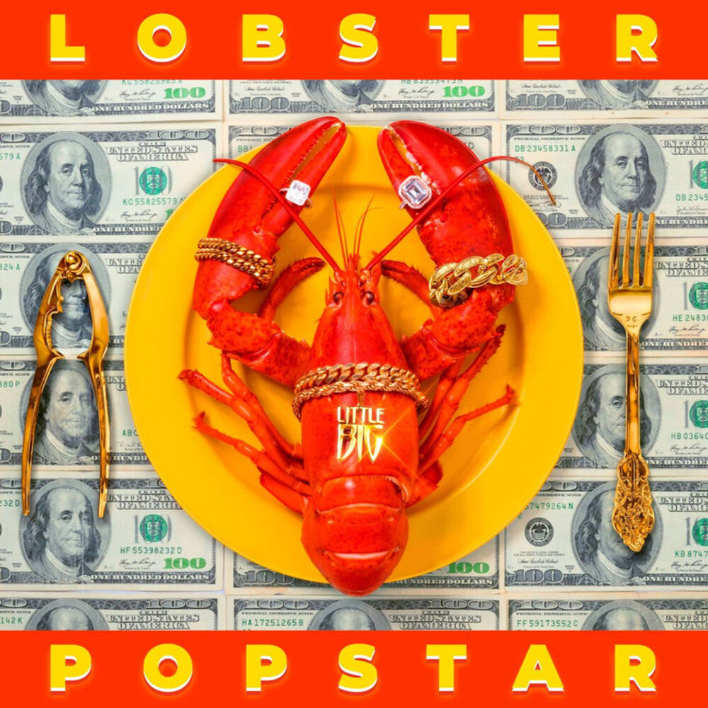 the album cover for Little Big - Lobster Popstar