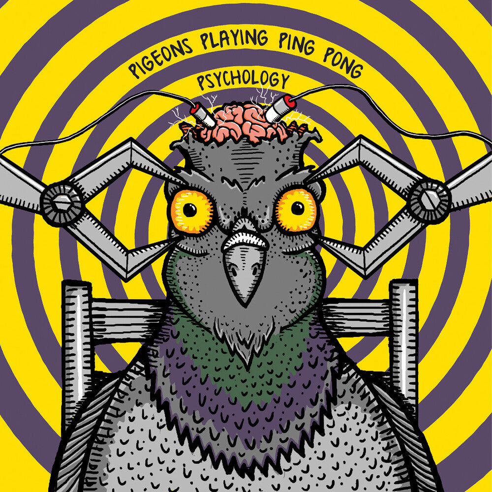 the album cover for Pigeons Playing Ping Pong - Psychology