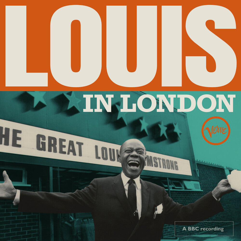 the album cover for Louis Armstrong - Louis In London [LP]