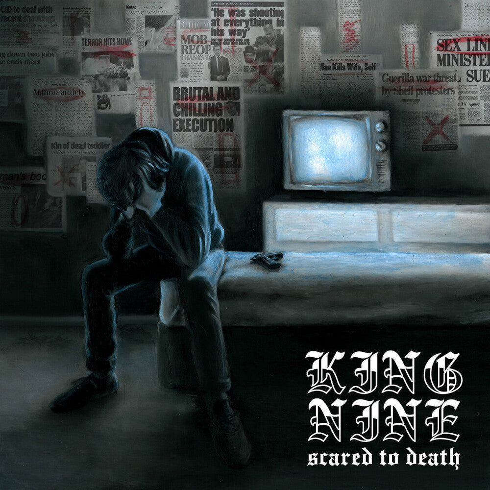 the album cover for King Nine - Scared To Death [Colored Vinyl]