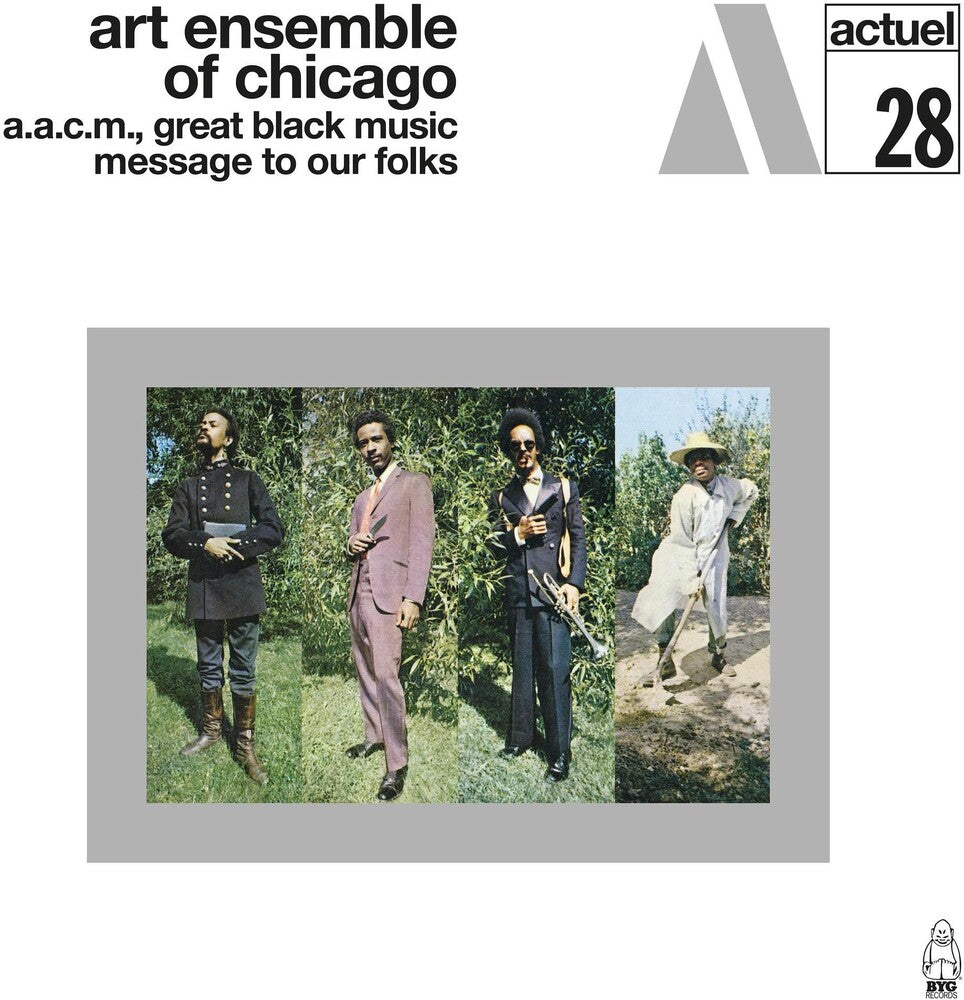 the album cover for Art Ensemble Of Chicago - Message To Our Folks [Colored Vinyl] (Grn) (Uk)