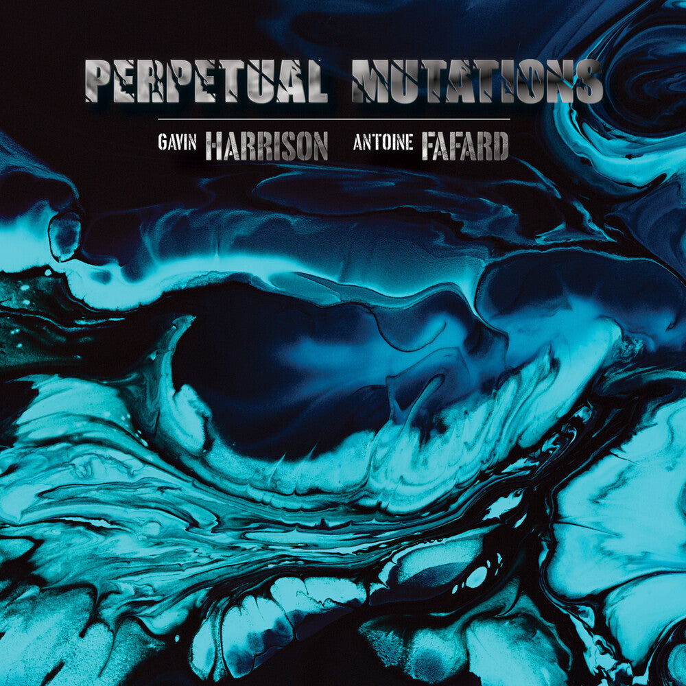 the album cover for Gavin Harrison  / Fafard,Antoine - Perpetual Mutations (Gate)