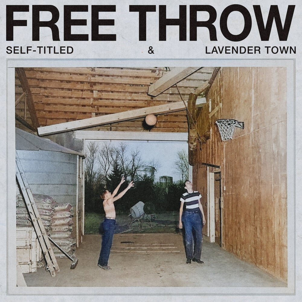 the album cover for Free Throw - Self-Titled / Lavender Town [Colored Vinyl]