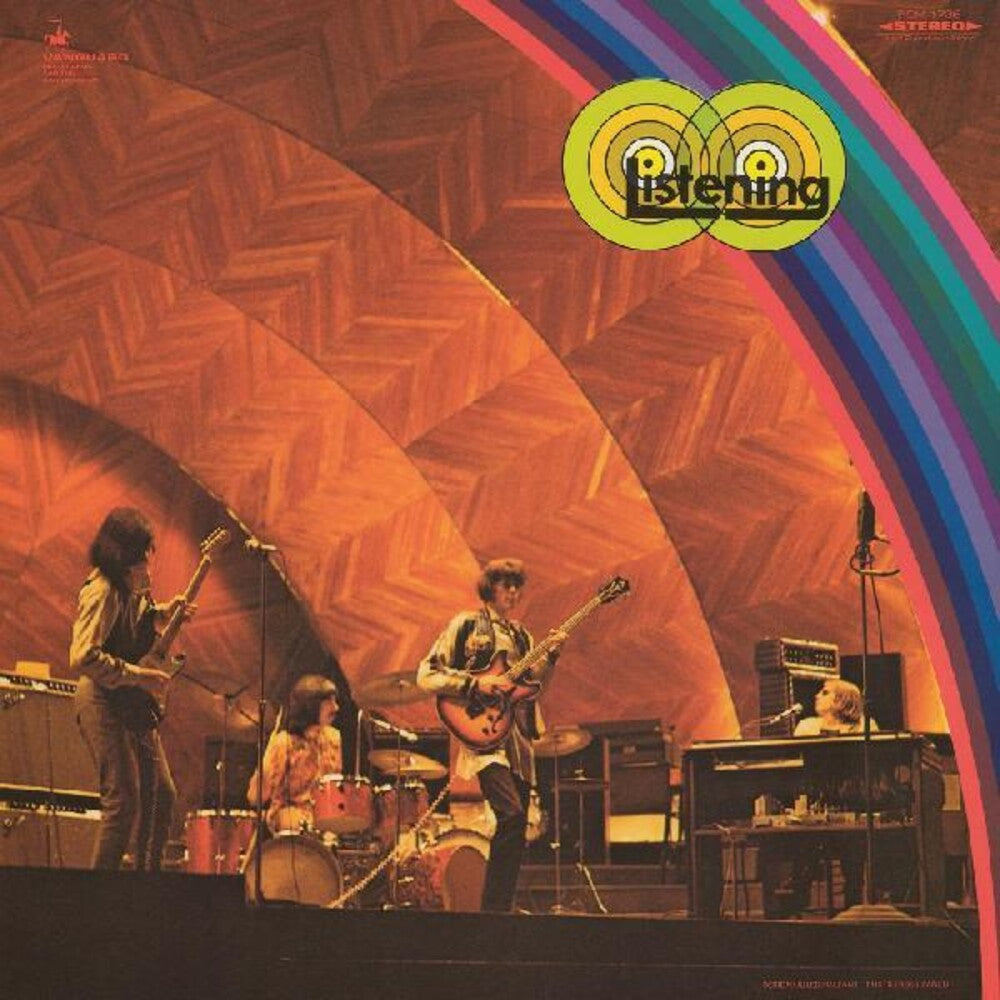 the album cover for Listening - Listening [Clear Vinyl] (Ylw)