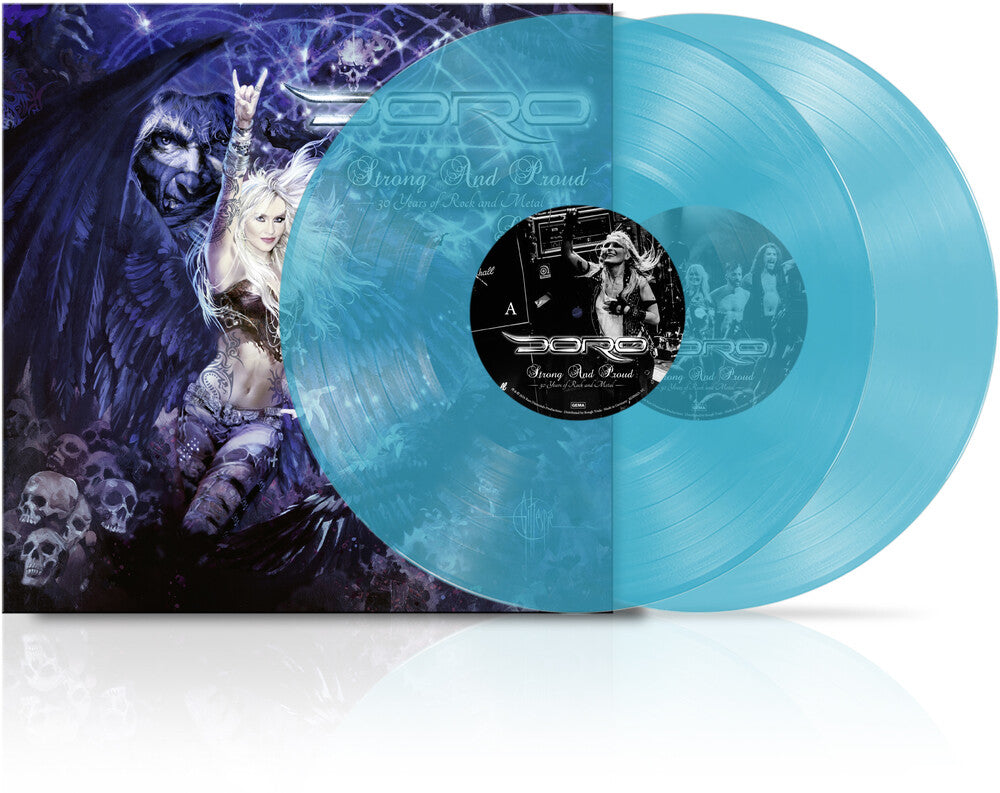 the album cover for Doro - Strong & Proud [Colored Vinyl] [Limited Edition] [Reissue]