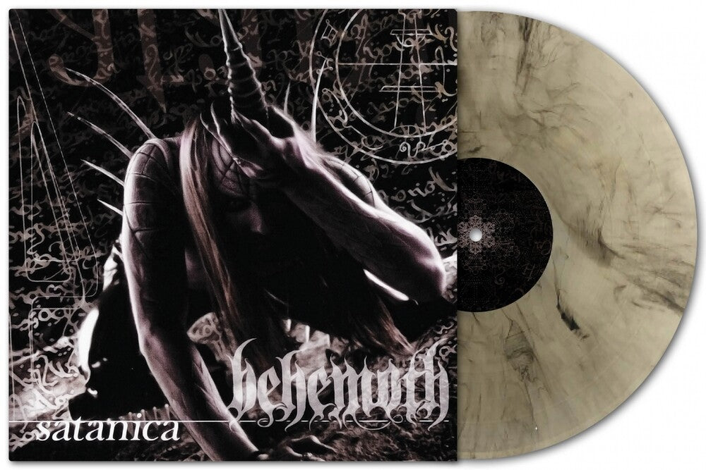 the album cover for Behemoth - Satanica: 25th Anniversary Edition [Colored Vinyl] (Gry)