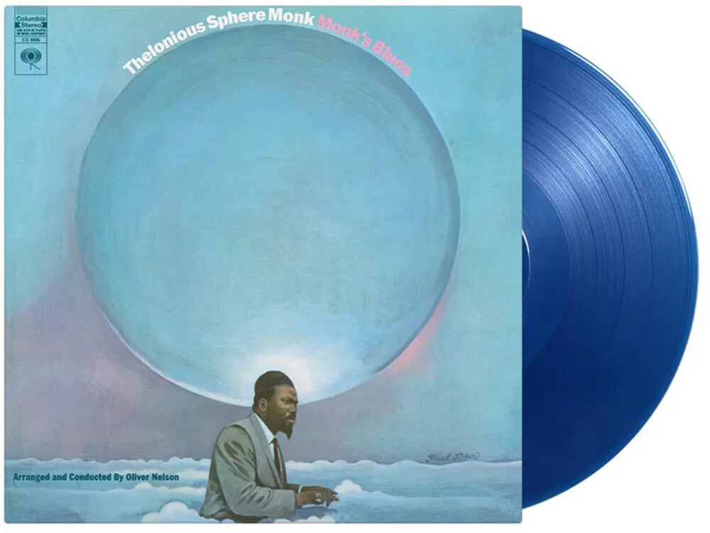 the album cover for Thelonious Monk - Monk's Blues (Blue) [Colored Vinyl] [Limited Edition] [180 Gram] (Hol)