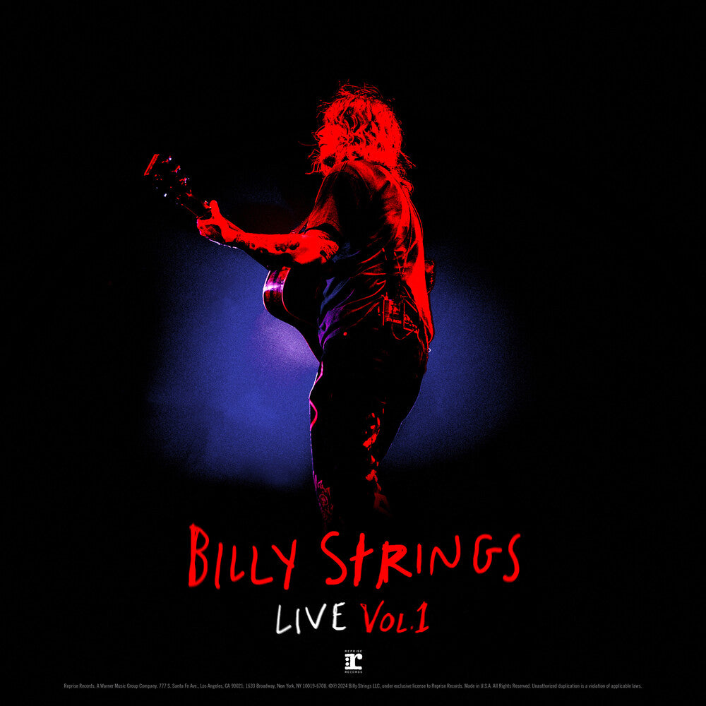 the album cover for Billy Strings - Billy Strings Live Vol. 1 [2 LP]