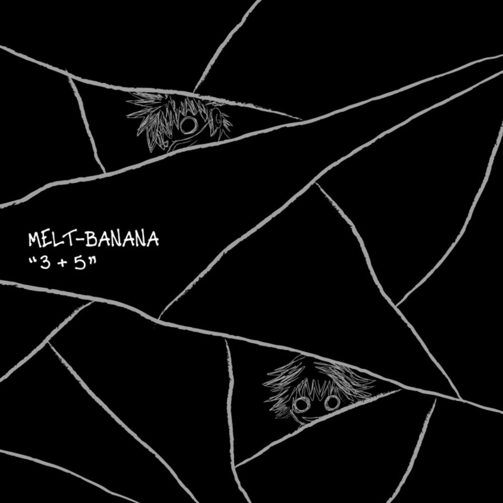 the album cover for Melt Banana - 3+5 [Colored Vinyl] (Slv)