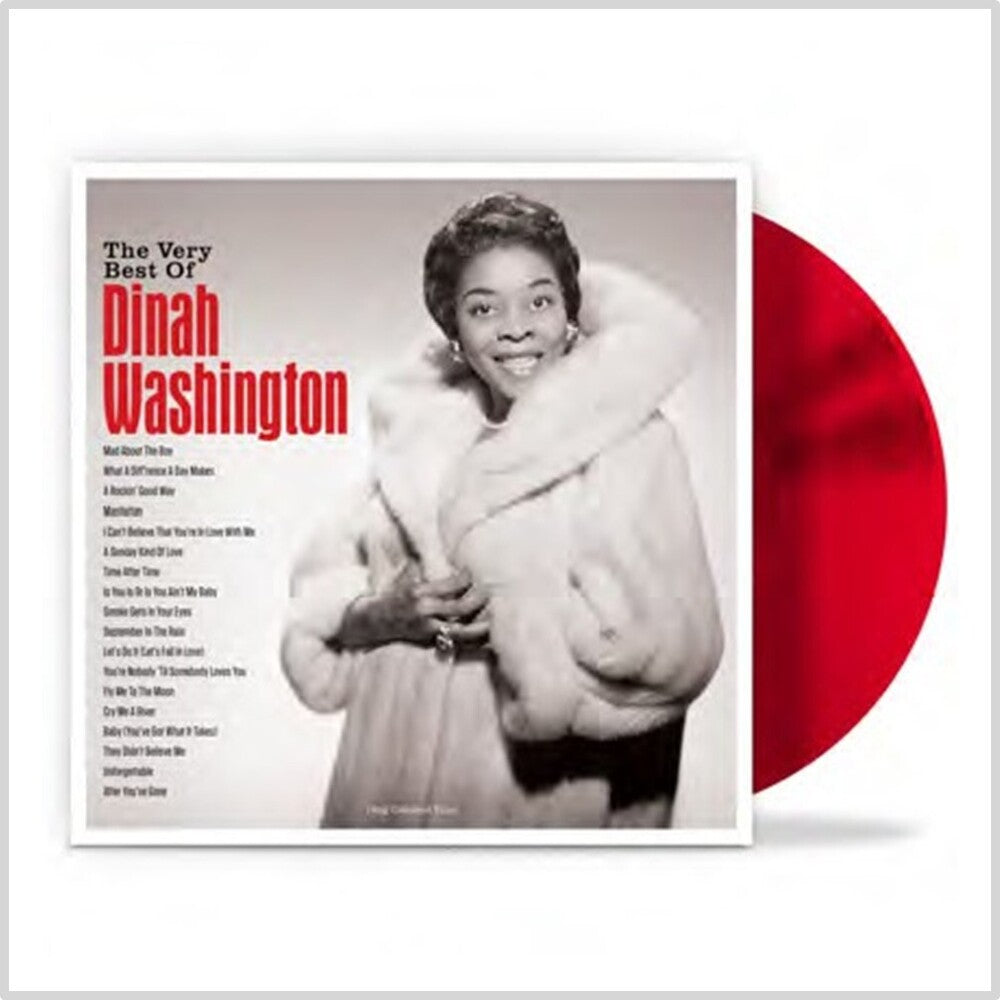 the album cover for Dinah Washington - Very Best Of [Colored Vinyl] [180 Gram] (Red) (Uk)