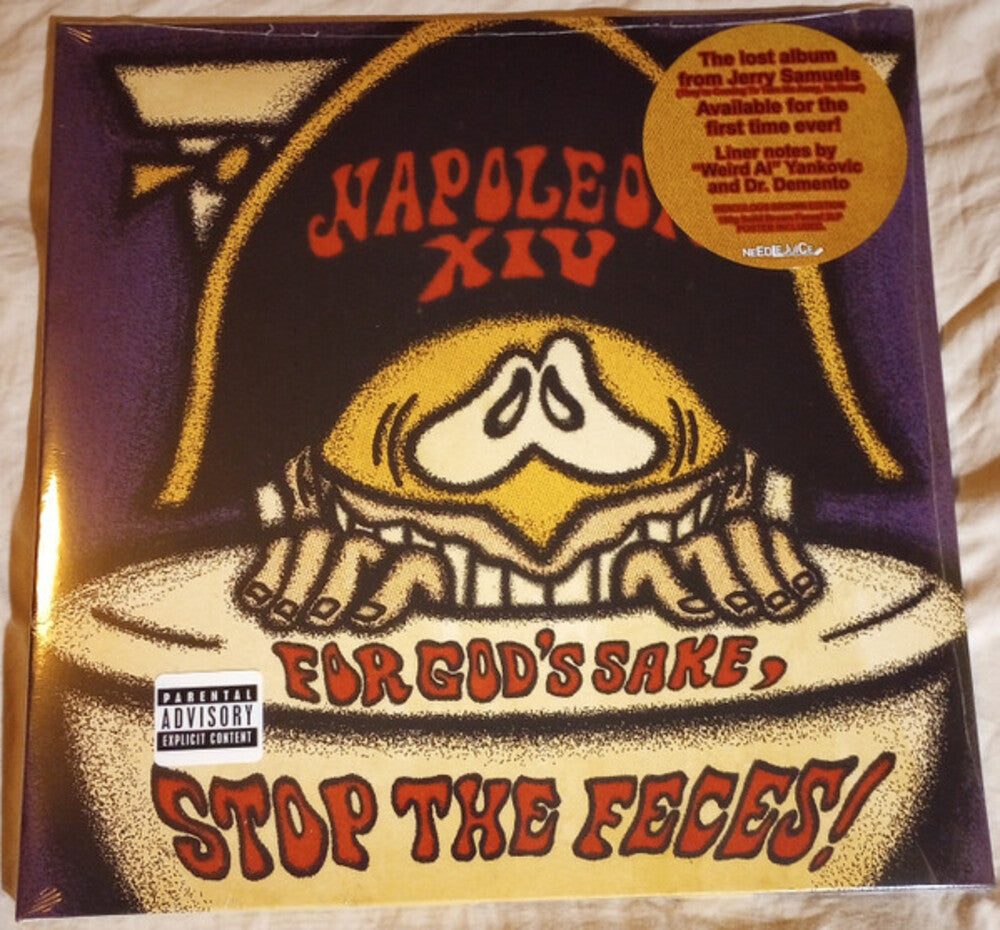 the album cover for Napoleon Xiv - For God's Sake, Stop The Feces!