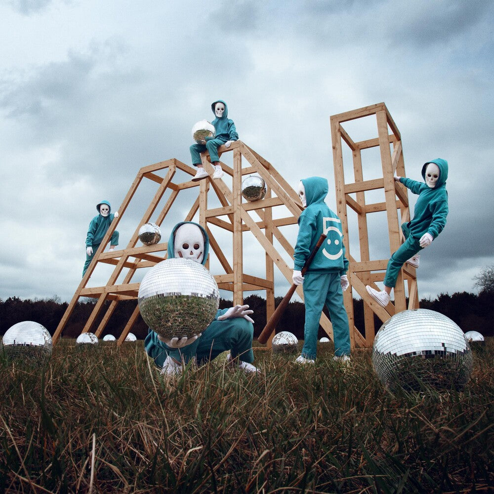 the album cover for AWOLNATION	 - The Phantom Five [ Metallic Silver LP]