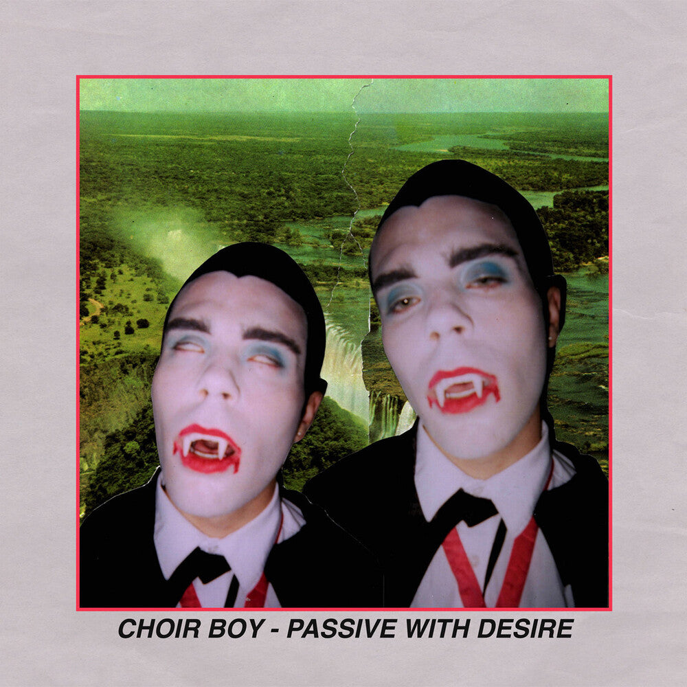 the album cover for Choir Boy - Passive With Desire (Blk) [Colored Vinyl] (Red) (Can)