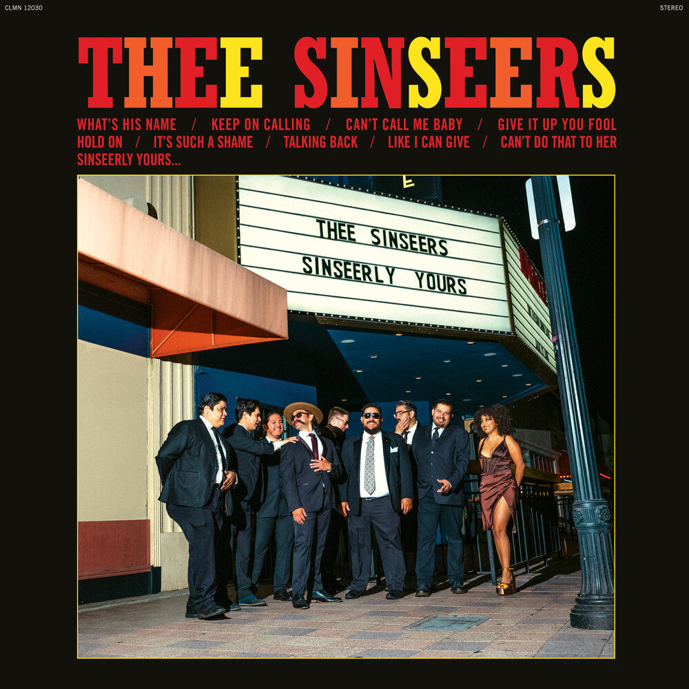 the album cover for Thee Sinseers - Sinseerly Yours [Colored Vinyl]