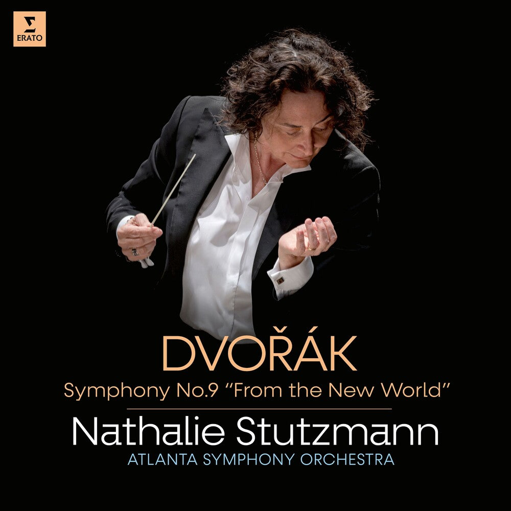 the album cover for NATHALIE STUTZMANN - Dvorak: Symphony No. 9 From The New World