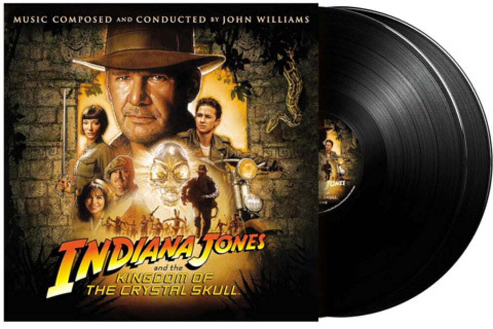 the album cover for John Williams  (Uk) - Indiana Jones & Kingdom Of The Crystal Skull - Ost
