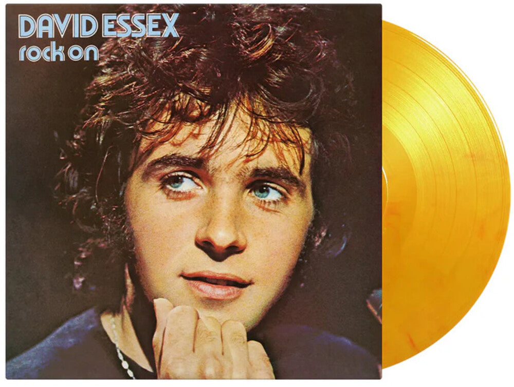 the album cover for David Essex - Rock On [Colored Vinyl] [Limited Edition] [180 Gram] (Ylw) (Hol)