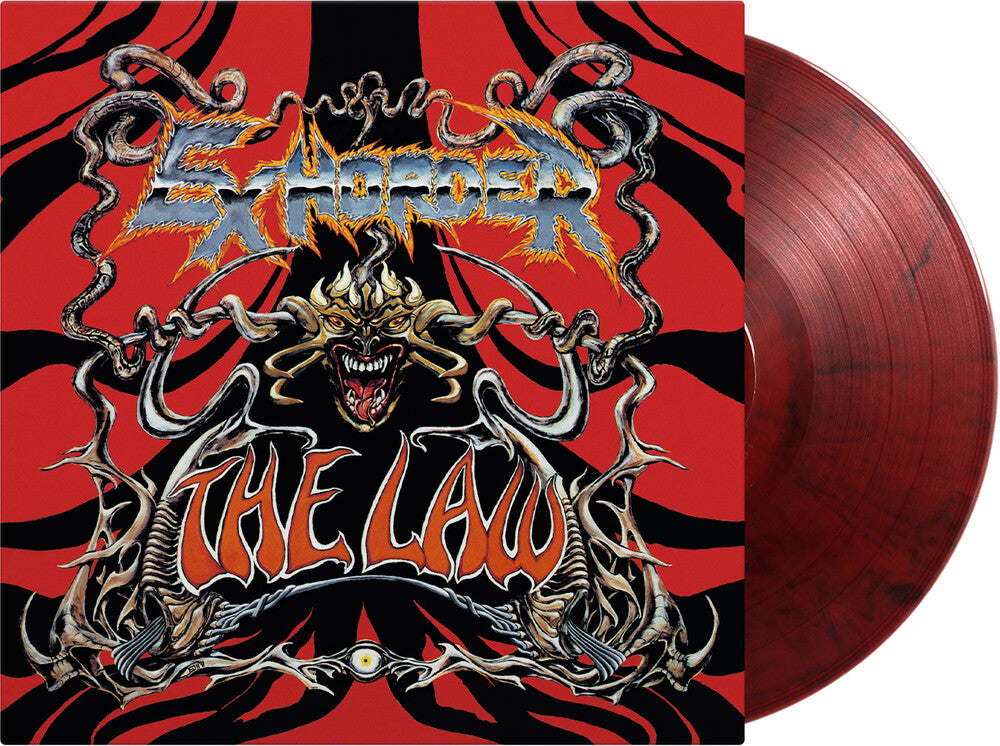 the album cover for Exhorder - Law (Blk) [Colored Vinyl] [Limited Edition] [180 Gram] (Red) (Hol)