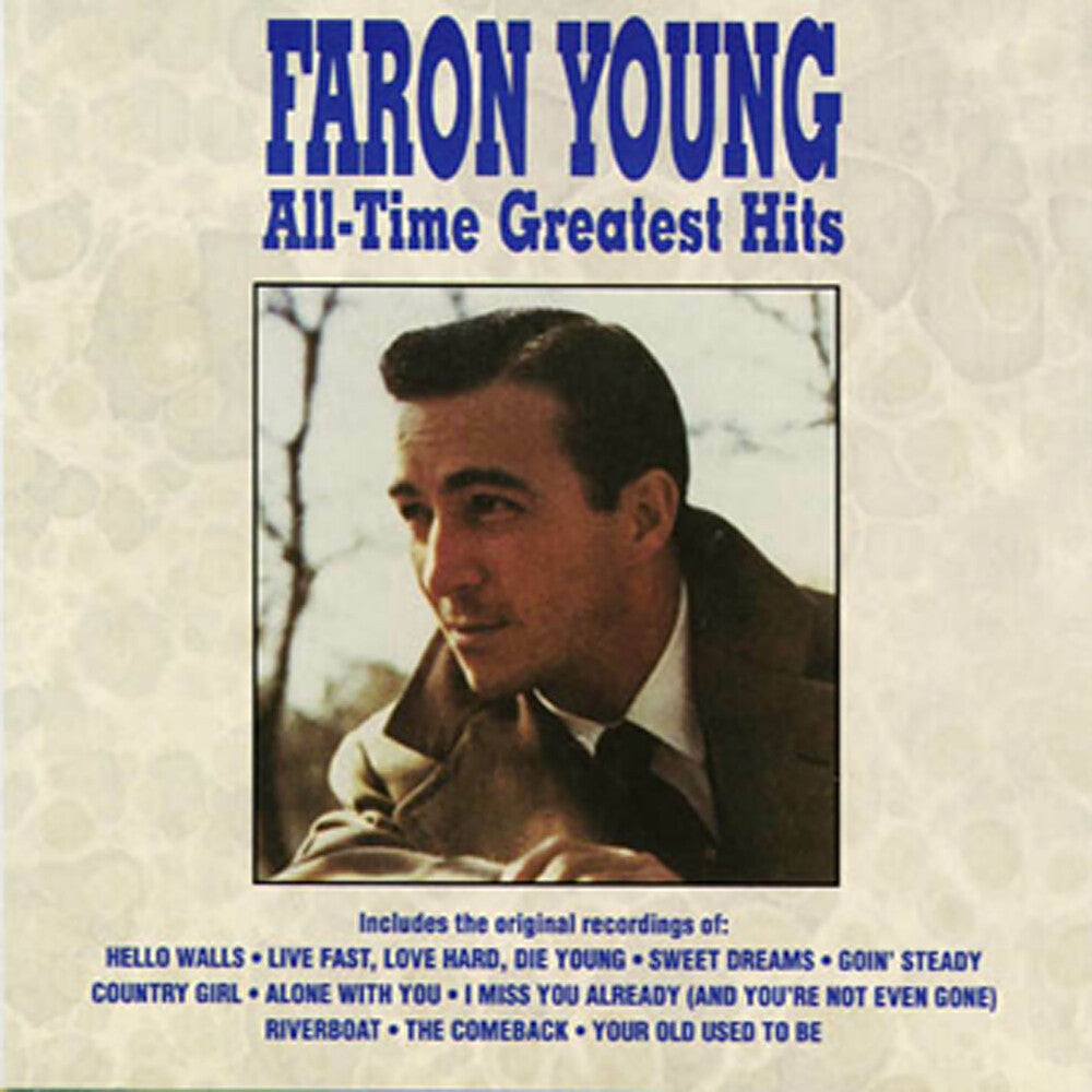 the album cover for Faron Young - All-Time Greatest Hits