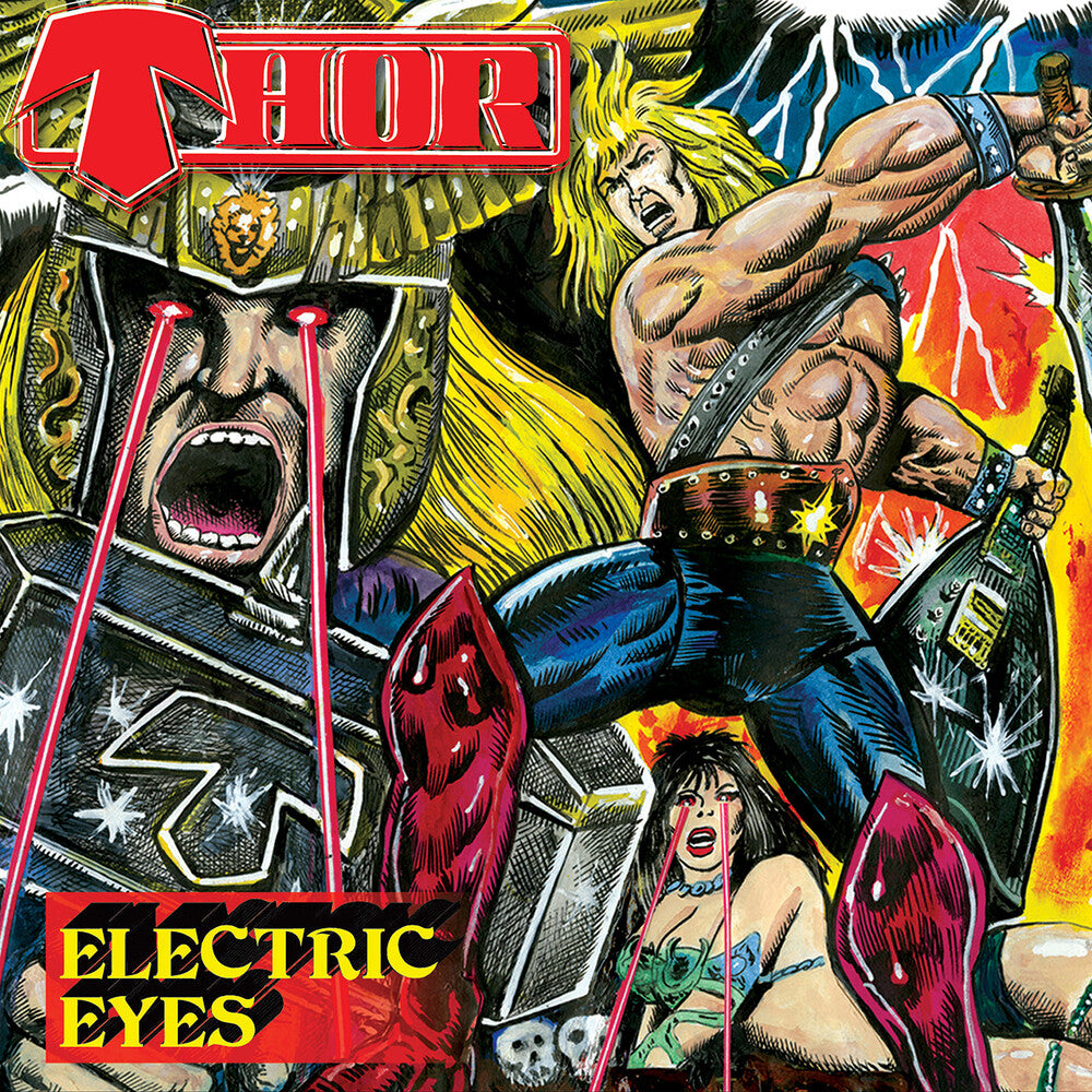 the album cover for Thor - Electric Eyes [Colored Vinyl] (Ylw) [Reissue]