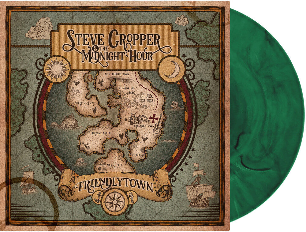 the album cover for Steve Cropper - Friendlytown