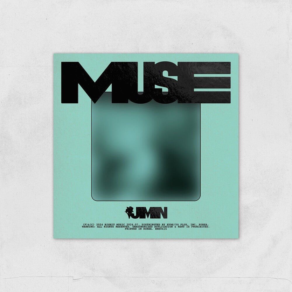 the album cover for Jimin (BTS) - MUSE [BLOOMING ver.]