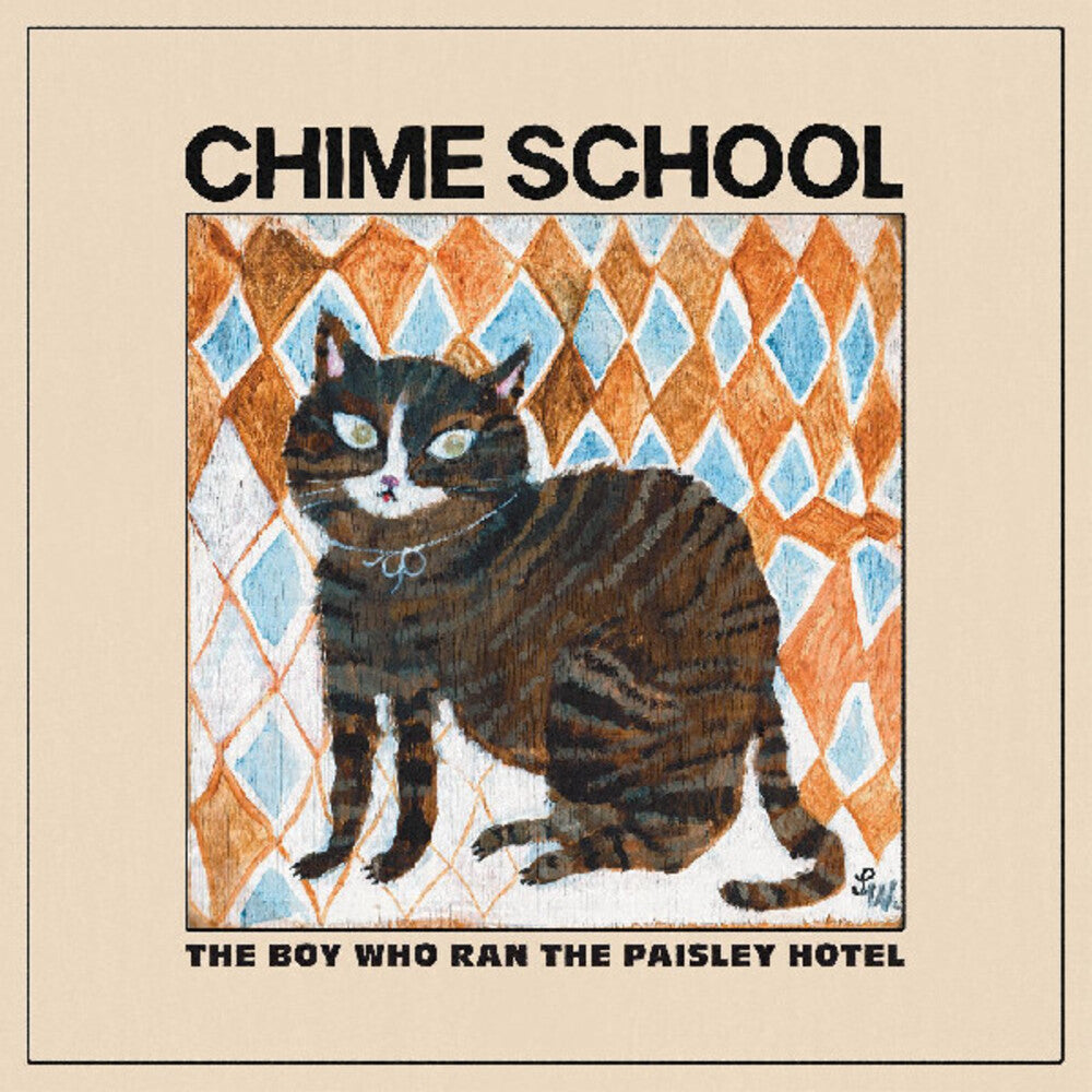 the album cover for Chime School - Boy Who Ran The Paisley Hotel (Blue) [Colored Vinyl] [Download Included]