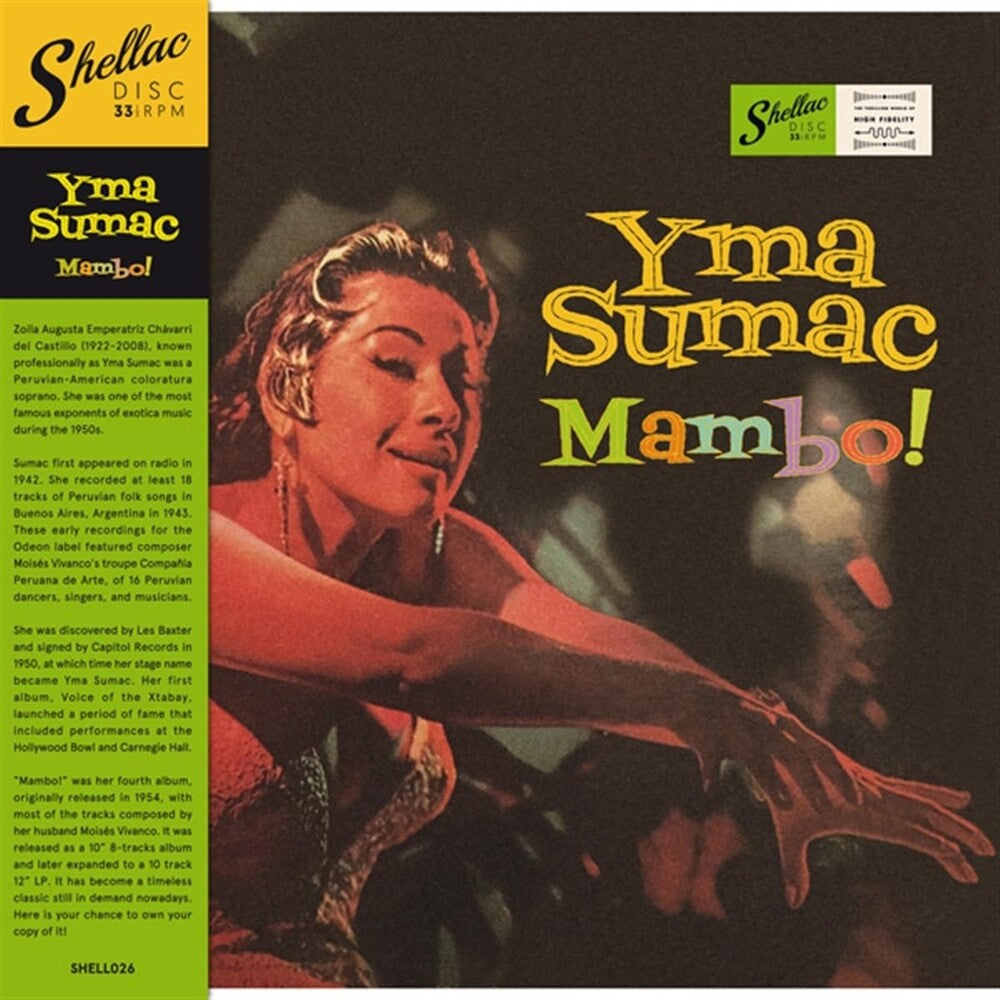 the album cover for Yma Sumac - Mambo (Spa)