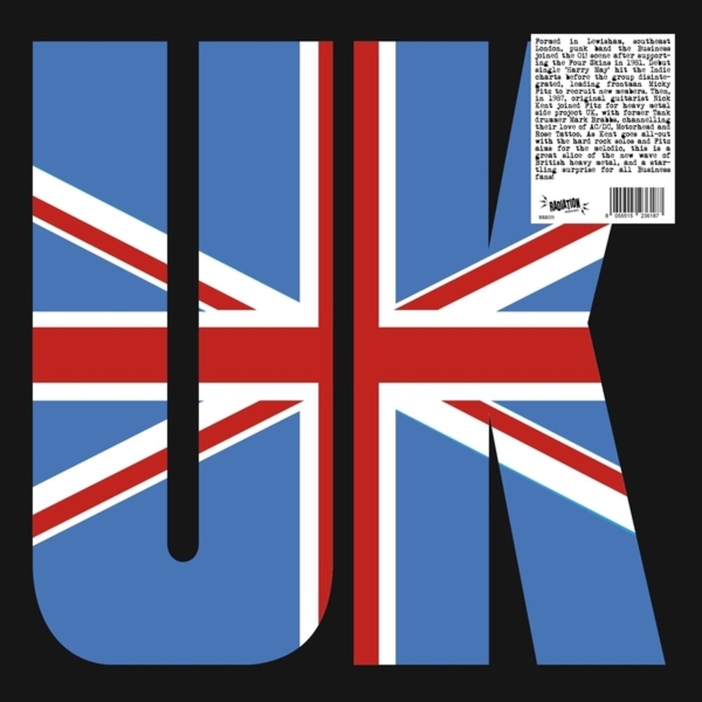 the album cover for Uk - Uk
