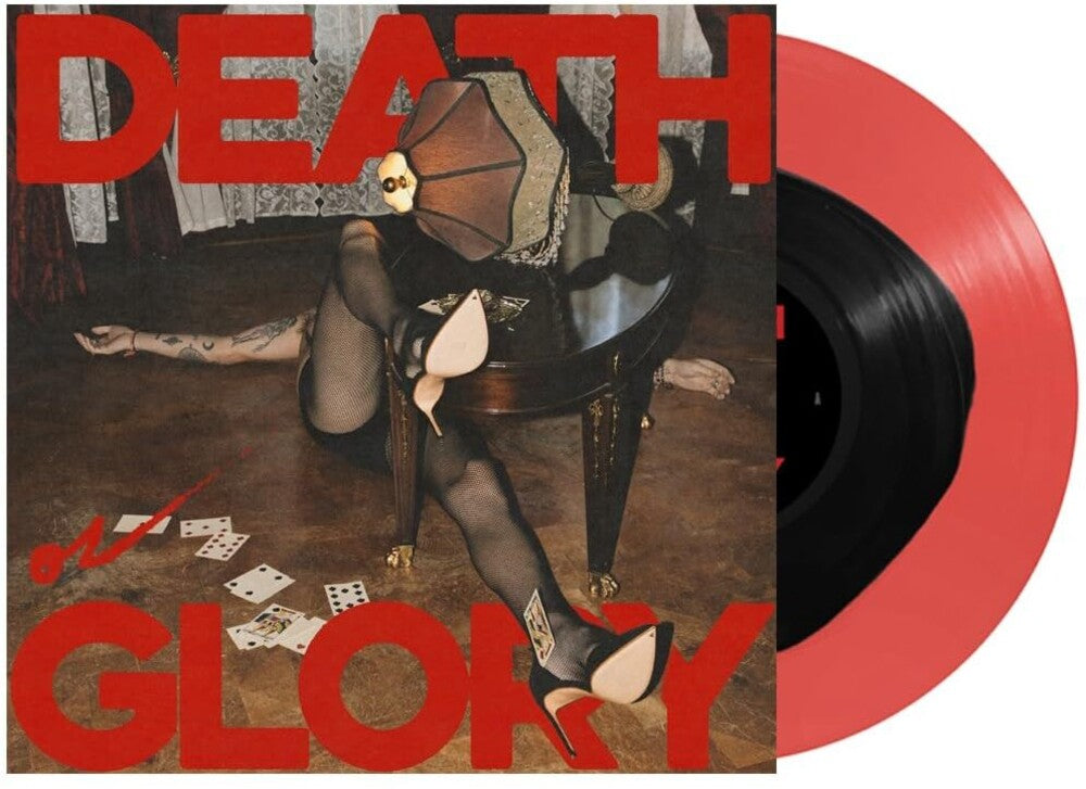 the album cover for Palaye Royale - Death or Glory [Black/Translucent Red LP]