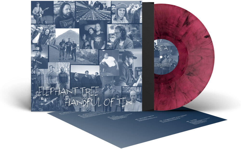 the album cover for Elephant Tree - Handful Of Ten (Blk) [Colored Vinyl] (Ofgv) (Pnk)