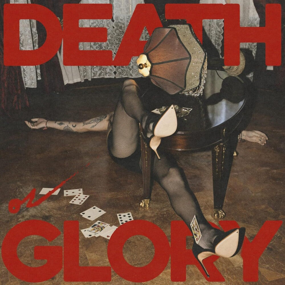 the album cover for Palaye Royale - Death or Glory [Indie Exclusive Brown/White Galaxy LP]