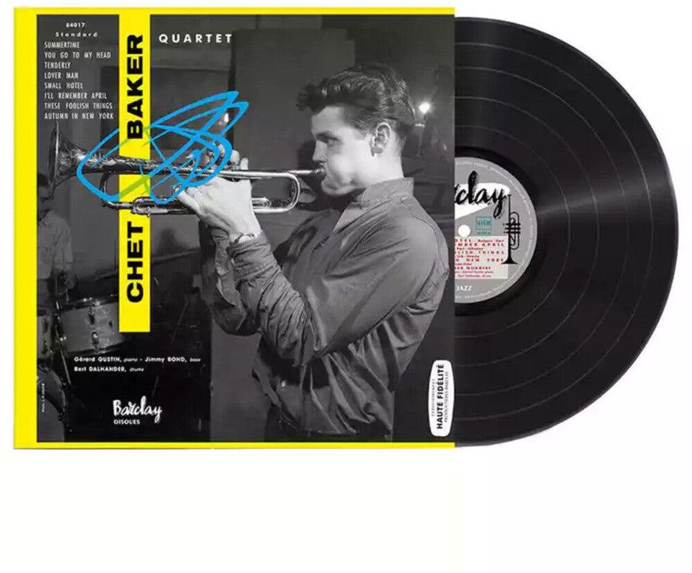 the album cover for Chet Baker - Chet Baker Quartet 2 (Chet Baker In Paris Vol. 2)