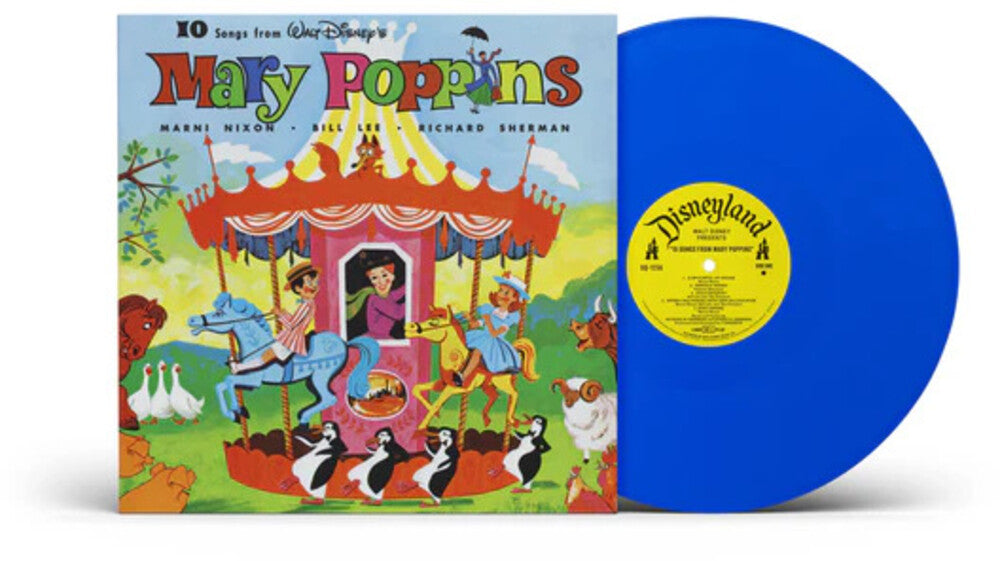 the album cover for Mary Poppins: 60th Anniversary - O.S.T. (Blue) - Mary Poppins: 60th Anniversary - O.S.T. (Blue)