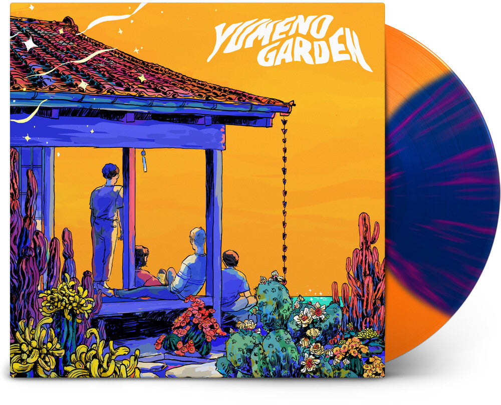 the album cover for Last Dinosaurs - Yumeno Garden (Blue) [Colored Vinyl] (Pnk) (Ylw)