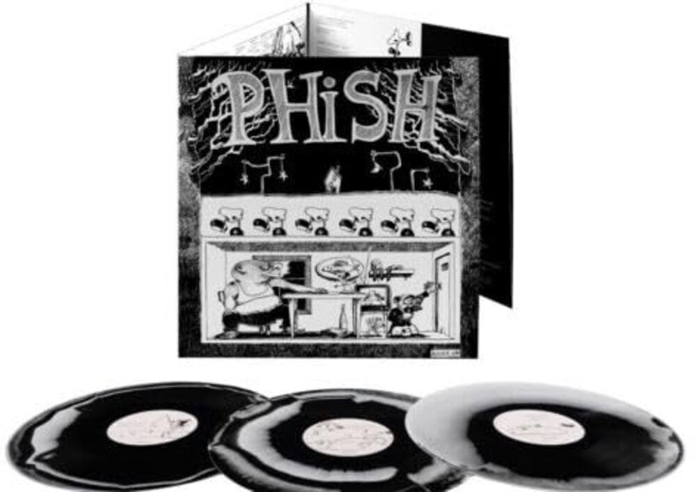 the album cover for Phish - Junta (Blk) [Colored Vinyl] (Gate) (Wht) (Spla)