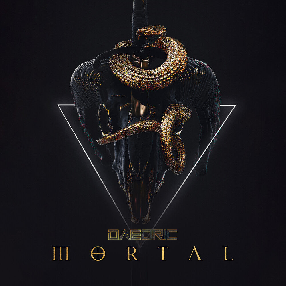 the album cover for Daedric - Mortal