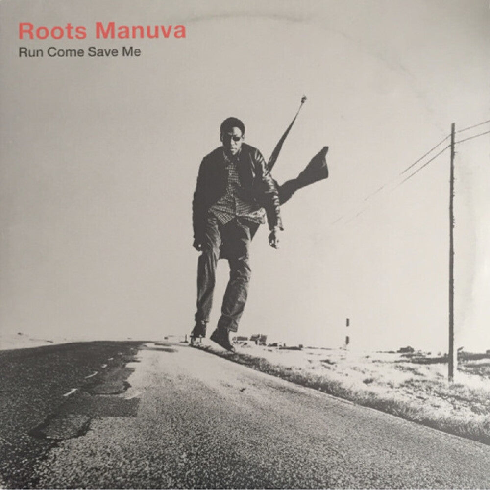 the album cover for Roots Manuva - Run Come Save Me [Colored Vinyl] (Ofgv) (Red) [Download Included]