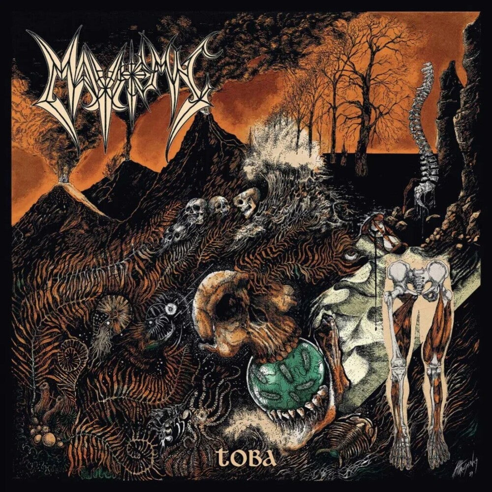 the album cover for Mayhemic - Toba