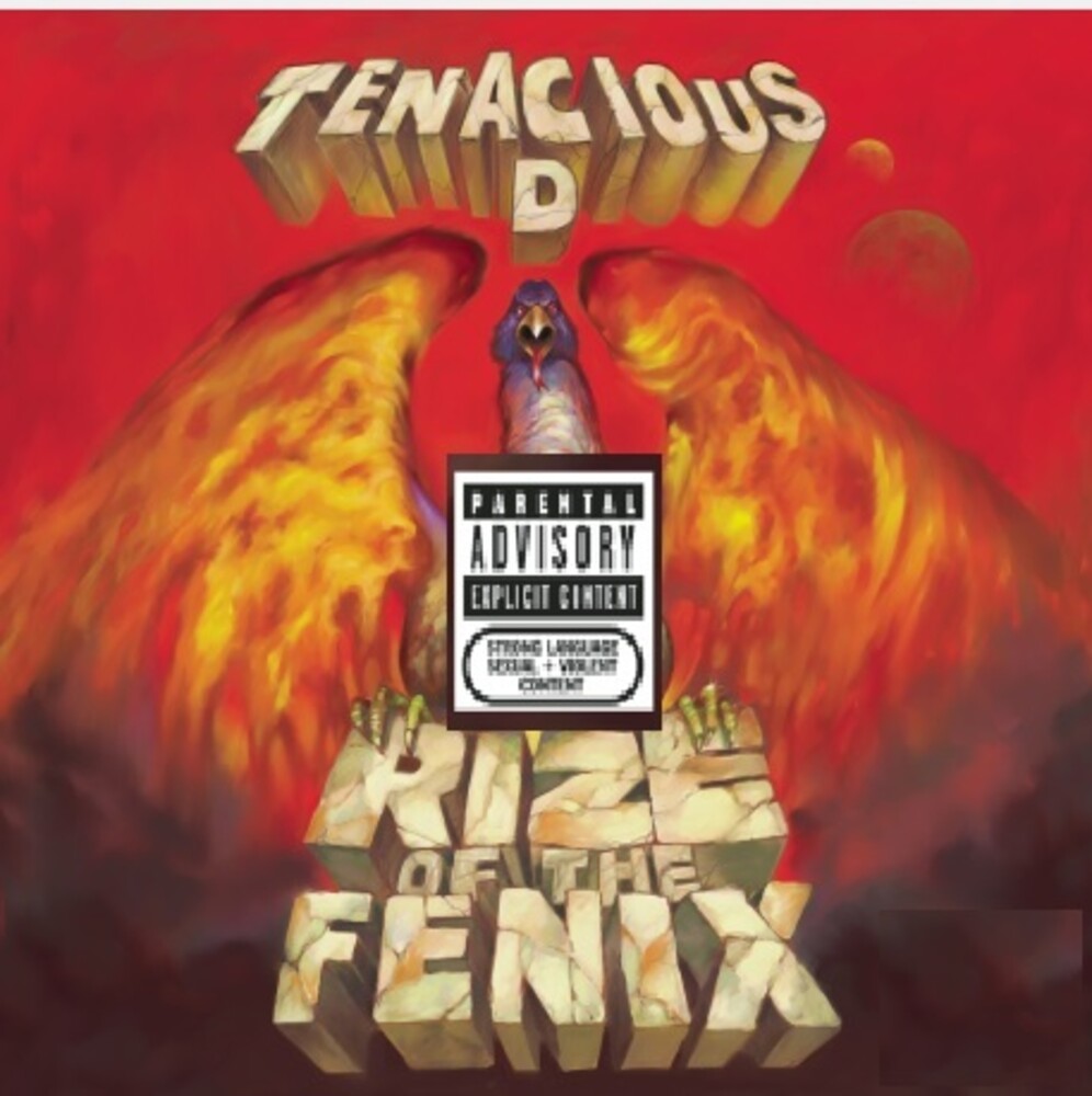 the album cover for Tenacious D - Rize Of The Fenix