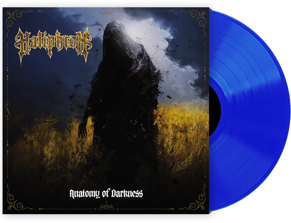the album cover for Haliphron - Anatomy Of Darkness (Blue) [Colored Vinyl] [Limited Edition]
