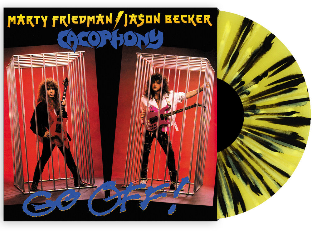 the album cover for CACOPHONY - Go Off [Colored Vinyl] [Limited Edition]
