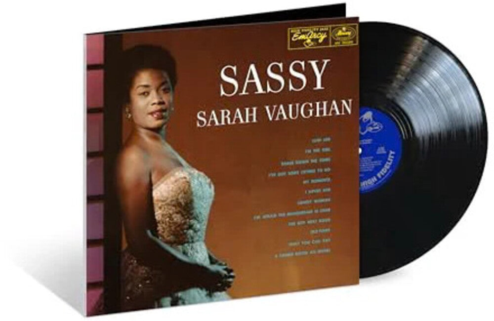 the album cover for Sarah Vaughan - Sassy (Verve Acoustic Sounds Series)