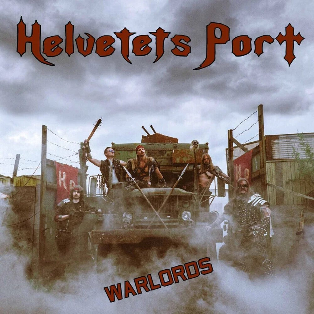 the album cover for Helvetets Port - Warlords [Colored Vinyl] (Red) [Download Included]